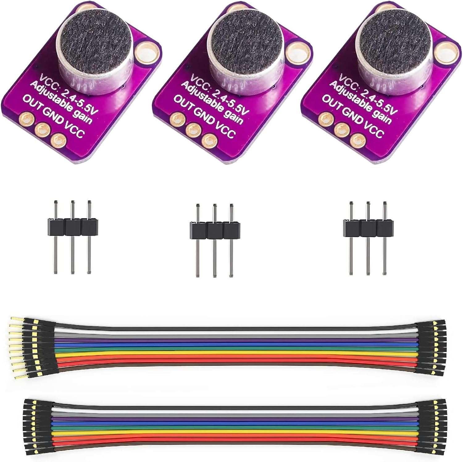 MAX4466 Electret Microphone Sensor – KSH 300 at CLOUD SENSORS Mombasa – Quality electronics in Kenya